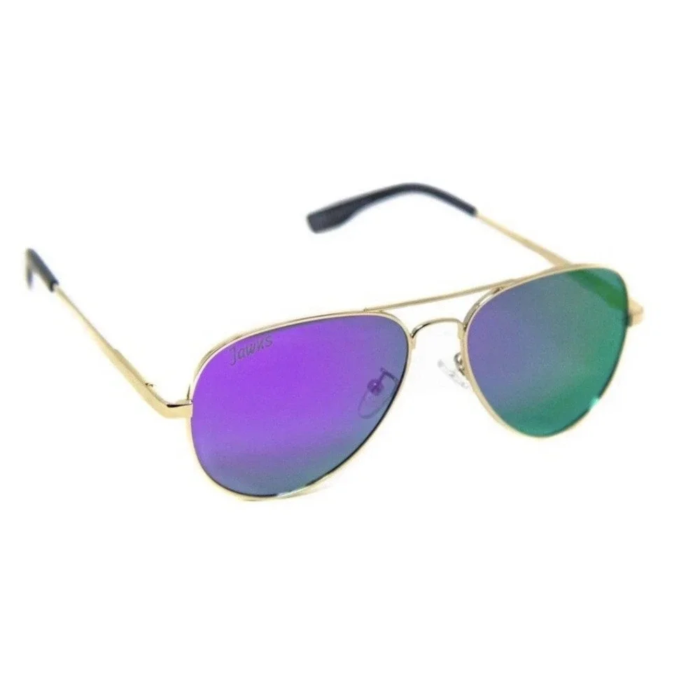 Tinted Jawns Aviator Sunglasses • Purple Polarized Lenses•NEW-‎